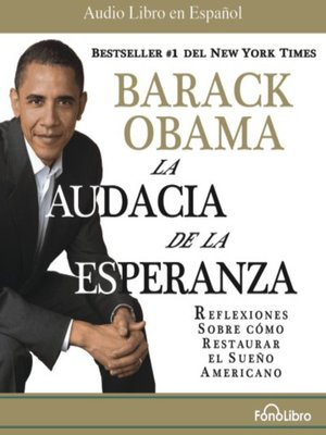 cover image of La Audacia de la Esperanza